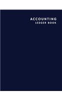 Accounting Ledger Book: Log & Track & Record Debits & Credits The Fast and Easy Cash Book Accounts Bookkeeping Journal for Small Business and office log.Pastel cover design