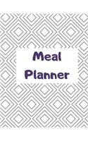 Meal Planner: 55 Week Meal Planner, Track Eating, Plan Meals, Discover the Best Version of Yourself (112 Plates Pages, 8.5 x 11 inch)(Daily Records)(9 Meal Planner)