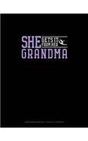 She Gets It From Her Grandma (Gymnastics): Graph Paper Notebook - 0.25 Inch (1/4") Squares(1392 Graph Paper Notebook - 0.25 Inch (1/4") Squares)