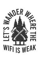 Let's Wander Where The Wifi Is Weak