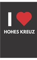 Hohes Kreuz: Notizbuch, Notizblock, Notebook - Liniert, Linien, Lined - 120 Seiten, DIN A5 (6x9 Zoll) - Notizen, Termine, Ideen, Skizzen, Planer, Tagebuch, Organ