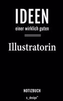 Notizbuch für Illustratoren / Illustrator / Illustratorin