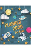 2020 Planner for kids: Weekly And Monthly For Kids - Academic Year Calendar Schedule Appointment Organizer And Journal Notebook To Do - Large Letter Size with space planne