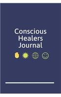 Concious Healers Journal: An Energy Healing Blank Lined Writing Notebook for Energy Healers