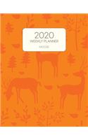 2020 Weekly Planner Moose