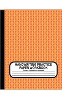 handwriting practice paper primary composition notebook
