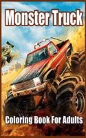Monster Truck Coloring Book for Adults