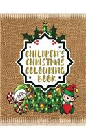 Childrens Christmas Colouring Book