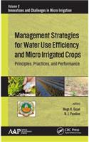 Management Strategies for Water Use Efficiency and Micro Irrigated Crops