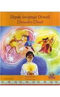 Deepak's Diwali in Polish and English
