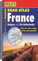 Philip's Road Atlas France, Belgium and the Netherlands