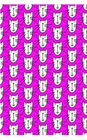 Journal Notebook For Cat Lovers Smiley Cats Pattern 6: 110 Page Lined and Numbered Journal With Index Pages In Portable 6 x 9 Size, Perfect For Writing, Taking Notes, List Making, Journaling and Doodling(71 Noteworthy Series Lined)