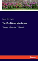 life of Henry John Temple