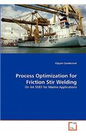 Process Optimization for Friction Stir Welding
