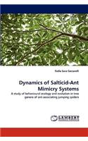 Dynamics of Salticid-Ant Mimicry Systems