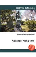 Alexander Archipenko: (English)