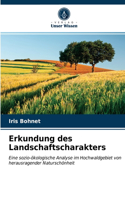 Erkundung des Landschaftscharakters