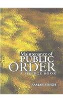 Maintenance of Public Order