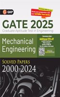 GKP GATE 2025 : Mechanical Engineering - Solved Papers (2000-2024)