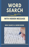 Word Search With Hidden Message Mini Search A Word Book