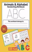 Animals And Alphabet HandWriting WorkBook