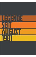 Legende seit August 1981