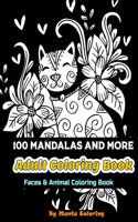 100 Mandalas And More Adut Coloring Book