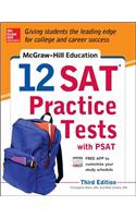 McGraw-Hill Education 12 SAT Practice Tests with PSAT
