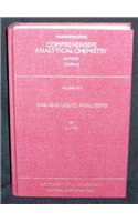 Comprehensive Analytical Chemistry: v.17: Gas and Liquid Analysers