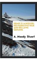 Israel's Lawgiver