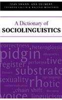 Dictionary of Sociolinguistics