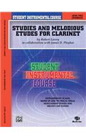 Student Instrumental Course Studies and Melodious Etudes for Clarinet