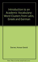 Introduction to an Academic Vocabulary