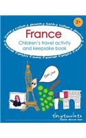 France! Children's Travel Activity and Keepsake Book