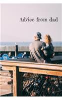 Advice from dad