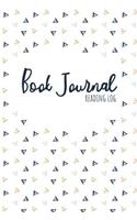 Book journal Reading log: Track all your reading reviews in this compact 6x9 log book notebook. Write your favorite quotes and book summary. Cute design cover. Reading logs a