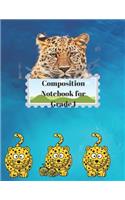 Composition Notebook for Grade 1