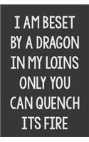 I Am Beset by a Dragon in My Loins Only You Can Quench Its Fire