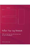 Reflect Your Day Notebook: Reflect and Track your day with hand drawn boxes for better self-development