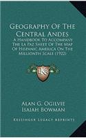 Geography of the Central Andes