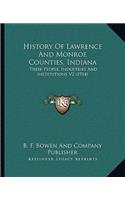 History Of Lawrence And Monroe Counties, Indiana