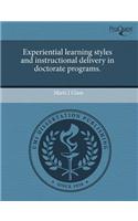 Experiential Learning Styles and Instructional Delivery in Doctorate Programs
