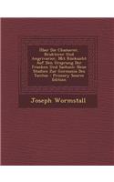 Uber Die Chamaver, Brukterer Und Angrivarier, Mit Rucksicht Auf Den Ursprung Der Franken Und Sachsen