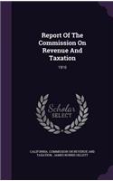 Report of the Commission on Revenue and Taxation