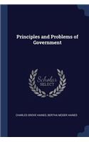 Principles and Problems of Government