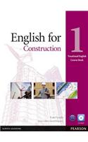 English for Construction Level 1 Coursebook and CD-ROM Pack