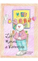 Lucy Makes a Valentine