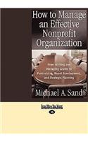 How to Manage an Effective Nonprofit Organization