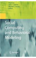 Social Computing and Behavioral Modeling