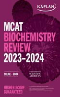 MCAT Biochemistry Review 2023-2024: Online + Book